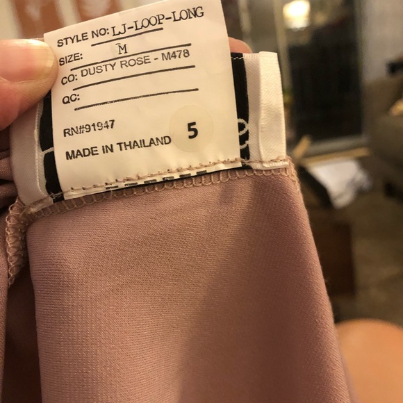 🎉 5 for $20 sale NWOT Carlos Saavedra The loop lavender maxi dress. - Picture 6 of 6